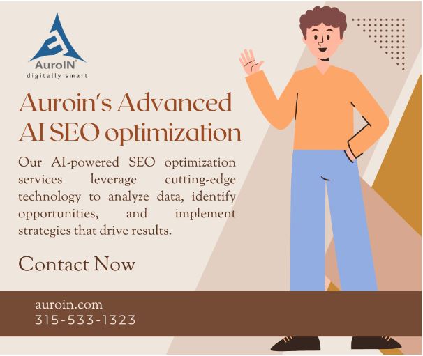 AuroIN's tweet image. Revolutionize your #SEOstrategy with #AuroIN&apos;s advanced #AISEOoptimization. Experience improved rankings and increased organic traffic. Our #AIpoweredSEO optimization services leverage cutting-edge technology to analyze data, and implement strategies. auroin.com/ai-seo/