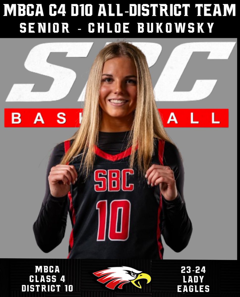 Chloe Bukowsky 
Class 4 District 10
All-District Team