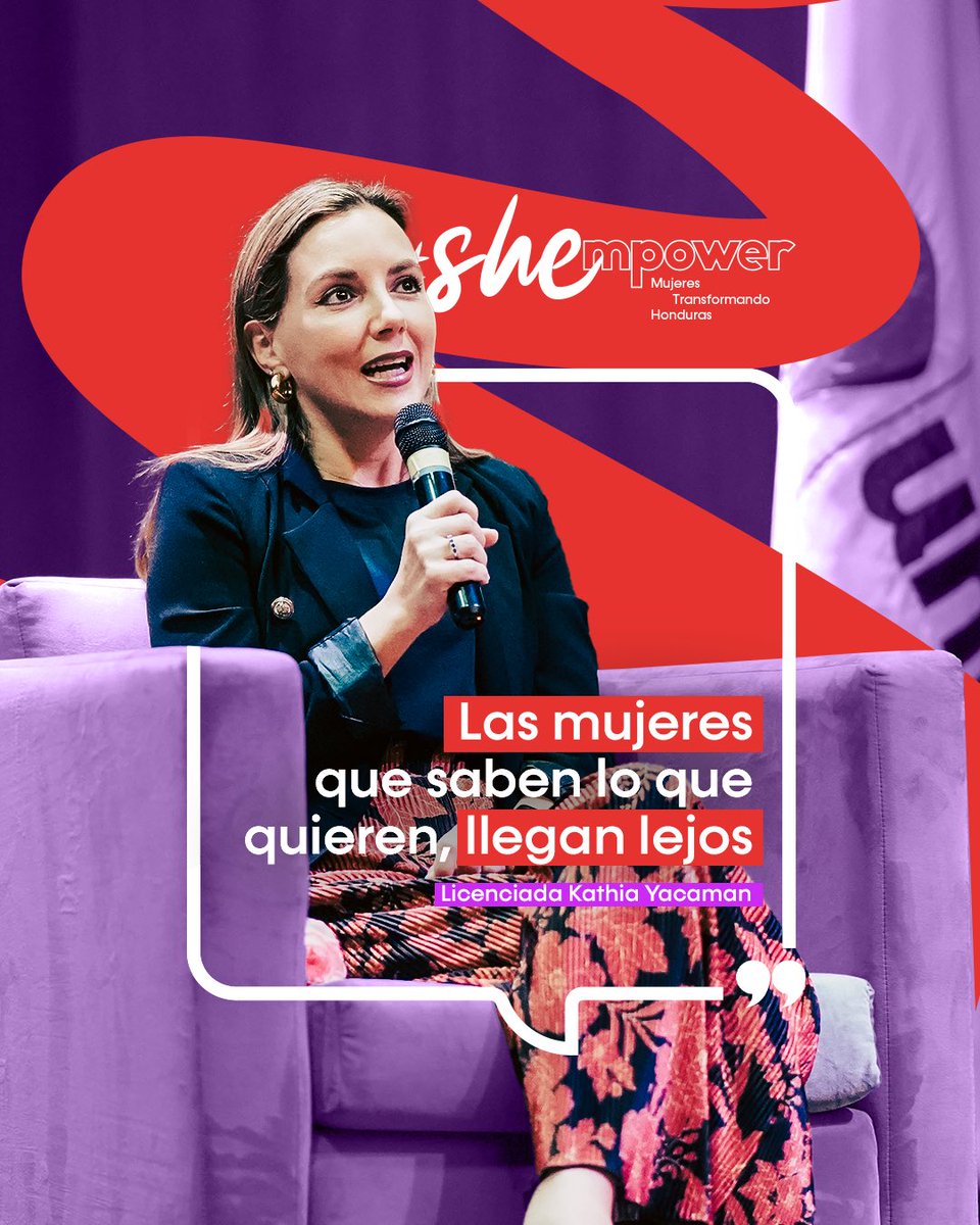 Cipoteshnd's tweet photo. ¡Mujeres inspiradoras y transformadoras! Compartimos con ustedes algunas de las frases de las grandes mujeres que compartieron con nosotros en nuestra primera edición de #SHEmpower. https://t.co/hRVwQilXD2