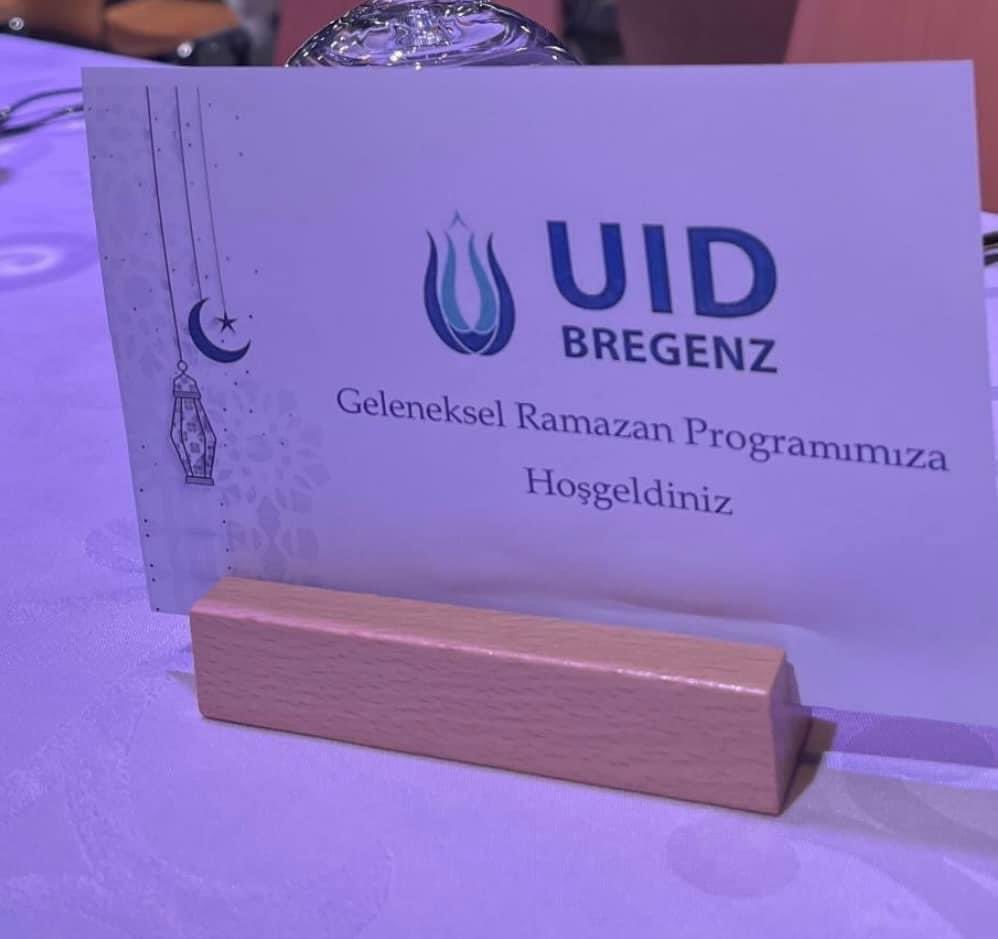 @U_I_DBregenz olarak geleneksel iftar programımızı gerçekleştirdik. Davetimize icabet eden @TC_BregenzBK Gülseren Çelik, @U_I_D genel başkan yardımcısı@saganak_mehmet başta olmak üzere kıymetli STK başkanlarıma,İş adamlarımıza,