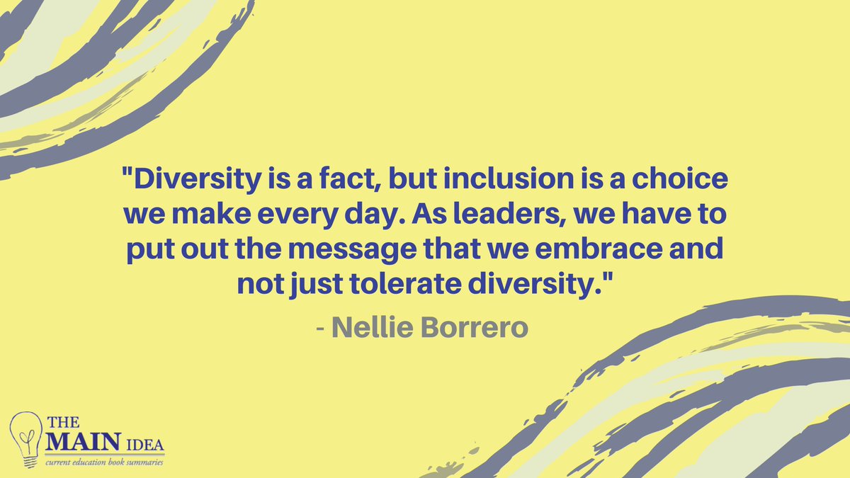 If you want to support your teachers of color so they don't leave your school, start with yourself as the leader. Are you actively creating an inclusive school or just a diverse one? From @AndreaTGabbadon's latest book, Support and Retain Educators of Color (@ASCD)