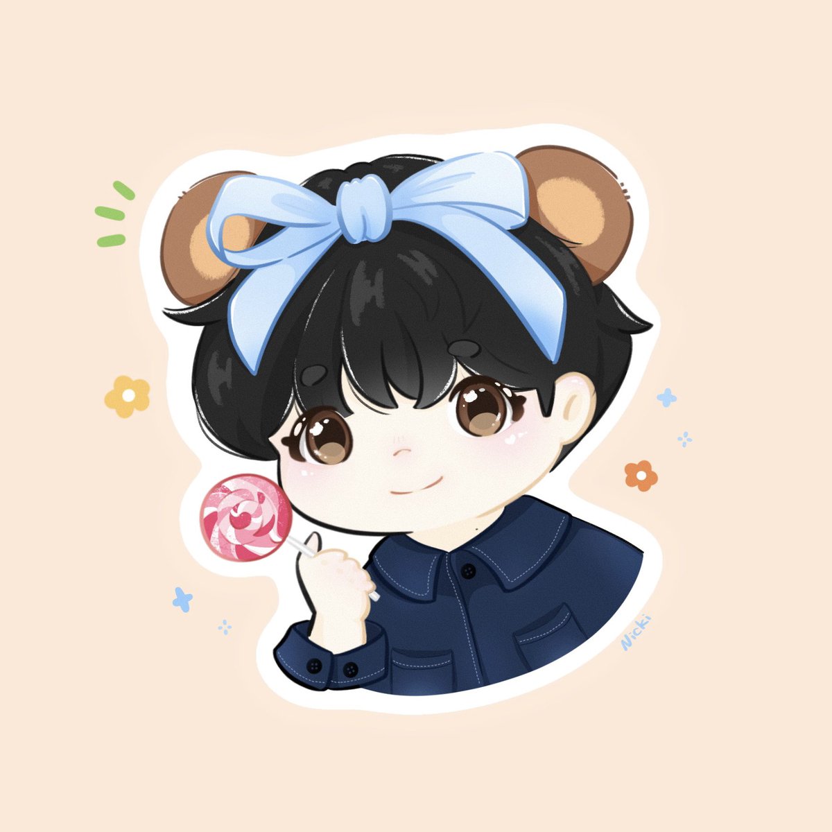 21NickiLee's tweet photo. 钟bear（棒棒糖 Ver.）

#崔钟浩 #종호 #ateez #ateezjongho #choijongho #에이티즈 #エイティーズ #エイティーズジョンホ #ATEEZfanart https://t.co/tHwbExZGhy