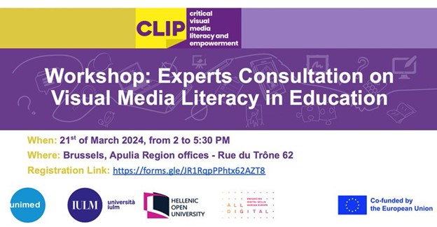 AllDigitalEU's tweet photo. The workshop "Experts Consultation on Visual Media Literacy in Education” it’s right around the corner!

🗓 When: March 21, 2024
🕑 2:00 PM - 5:30 PM
📍 Location: Apulia Region offices, Brussels
🔗 Registration Link: https://t.co/RZKwIzPHpp https://t.co/SUf12goc9F