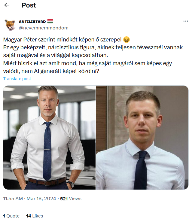 KocsogKis's tweet image. Primkó fasszopó azt hiszi működik a blokkolás! 😍Szánalmas majmok! Már csak az AI tud képet generálni!! Meglévő képet nem lehet feljavítani!! 😂😅🤣
#ImageFilter #EditedPicture
#Boomer #Boomerlogic
#IseeAIeverywhere #PhotoshopBannedFromPlanetEarth