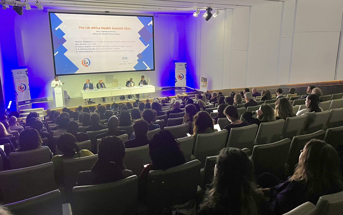 Spoke at Africa-UK Health Summit 2024 today, led by Ugandan dynamo Moses Mulimira. It's a vital platform for UK-Africa collaboration in health. I emphasized the need for knowledge exchange, especially in research and innovation, benefiting all. 

Picture a diplomat falling ill