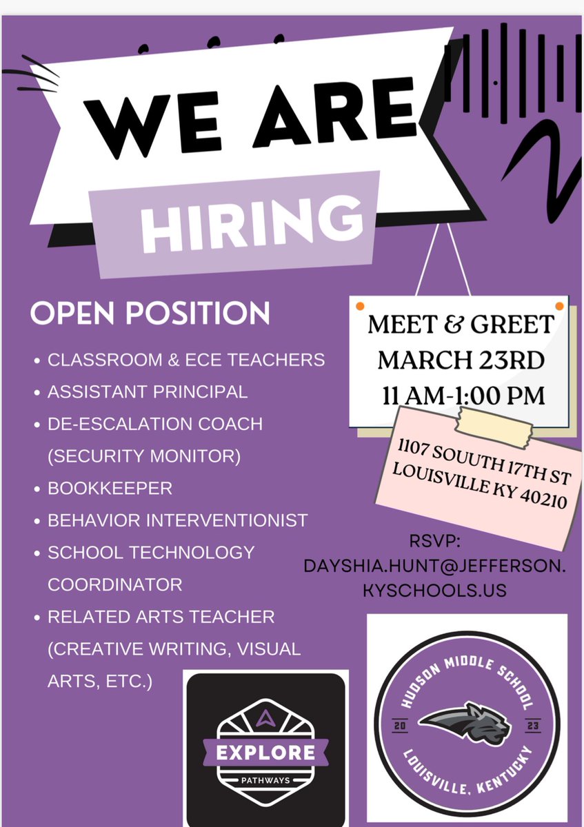 Come see us this Saturday from 11am-1 refreshments will be provided!