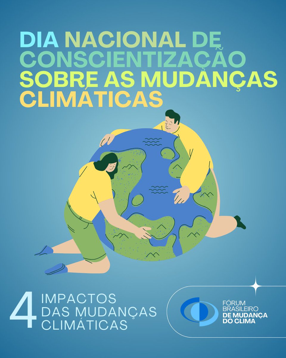 forumbrclima's tweet photo. Neste final de semana o Dia Nacional de Conscientização sobre as Mudanças Climáticas convida as pessoas para refletir sobre as atitudes individuais e coletivas pelo futuro do planeta.
Siga a #thread: https://t.co/voKLURsO7U