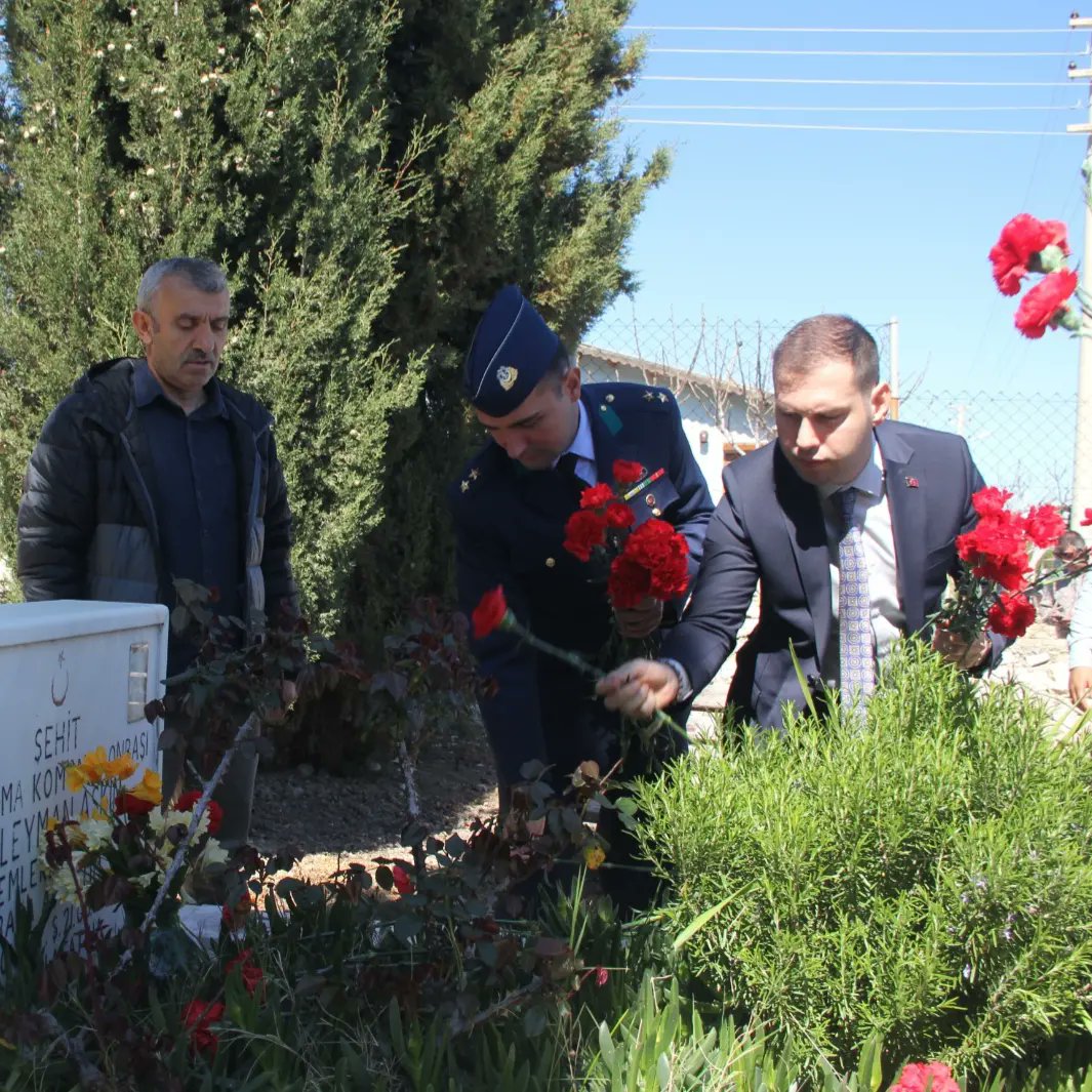 KAYMAKAMIMIZ MUSTAFA ÖZBAY 18 MART ŞEHİTLERİ ANMA GÜNÜ VE ÇANAKKALE DENİZ ZAFERİ 109. YILI ANMA PROGRAMINA KATILDI.
