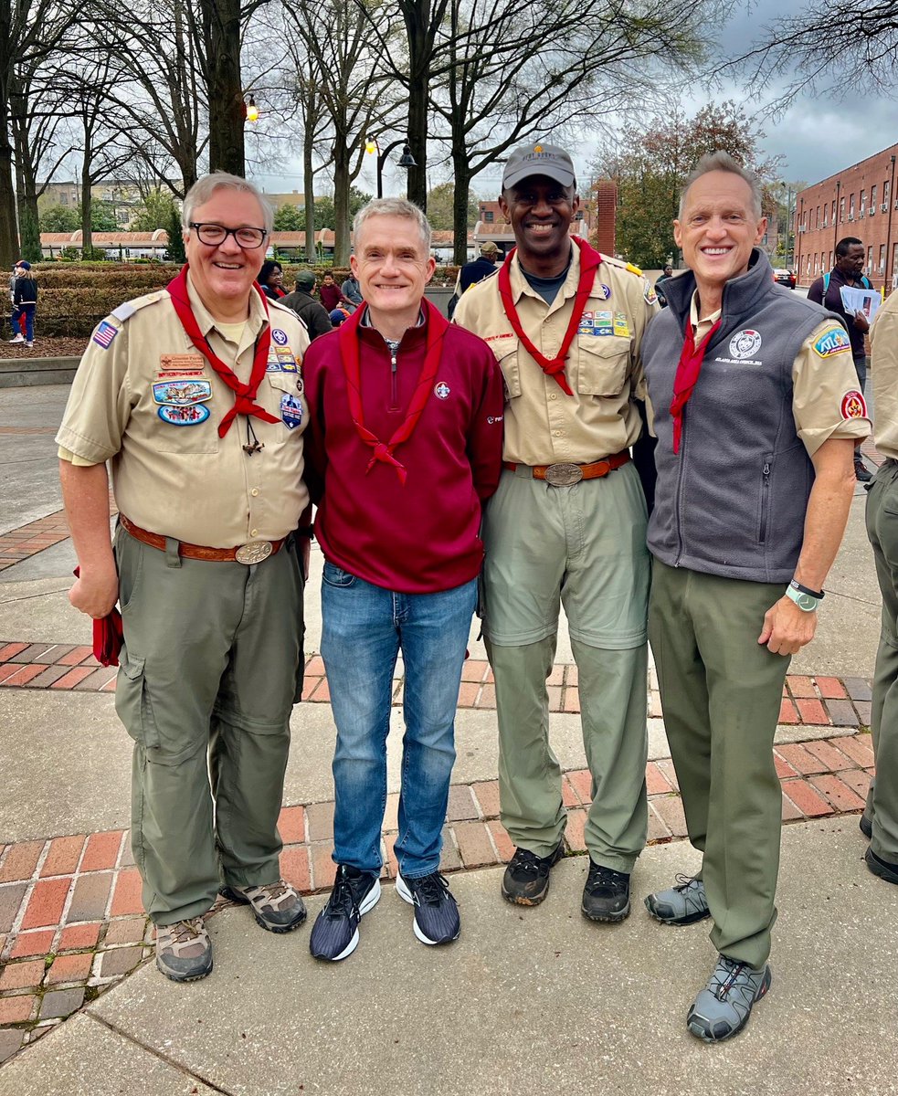 degaswright's tweet photo. I enjoyed participating in the Atlanta Area Council's Civil Rights Heritage Hike! The event was attended by over 400 scouts and families Check out the short video from the event: https://t.co/4u7RCKvB9U https://t.co/wqjhmCeEzV