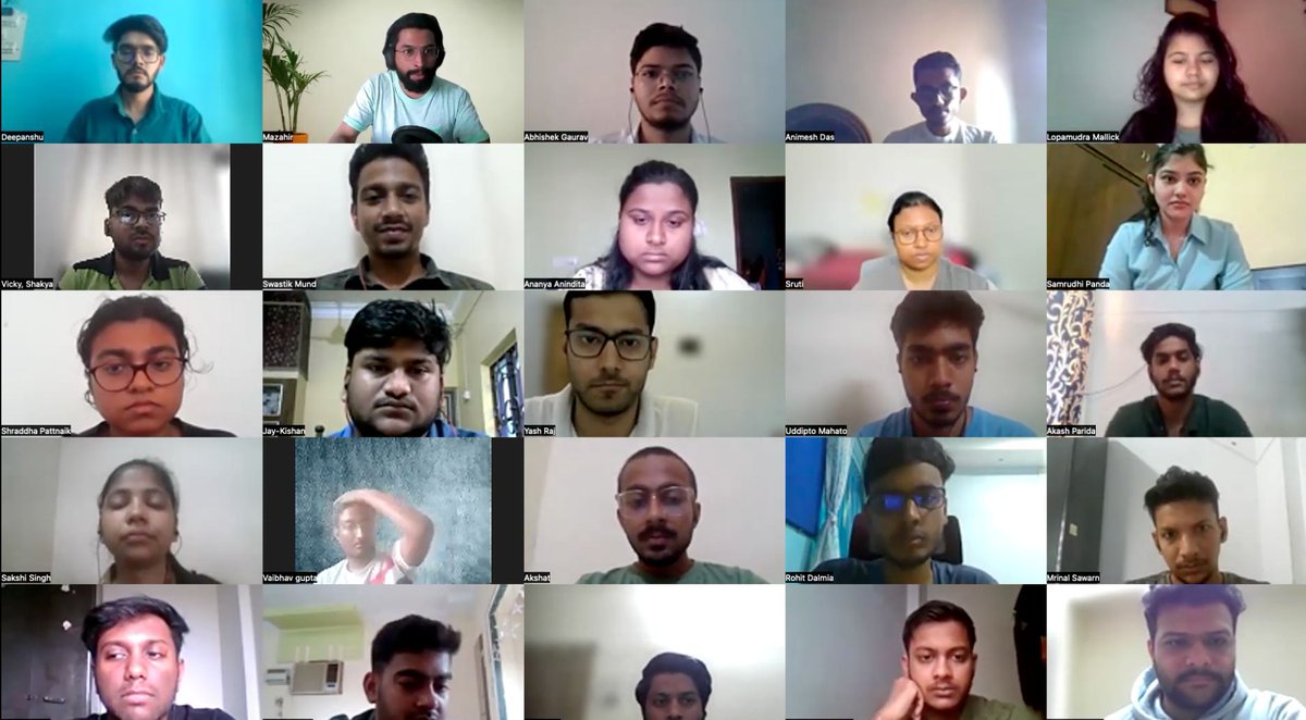 bigbinary_acad's tweet image. We have added a new batch of students from the @BhubaneswarIiit to the workshop. 
We welcome all the 29 learners who joined the BigBinary Academy Workshop.
#learntocode #webdevelopmentworkshop #onlineworkshop #javascript #qaautomation #playwright