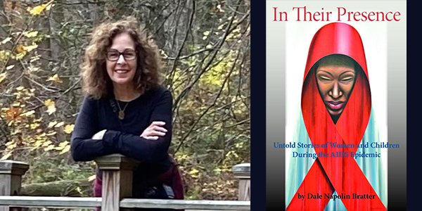 Dale Napolin Bratter discusses her memoir, In Their Presence: Untold Stories of Women and Children During the AIDS Epidemic, March 20 at 5:30 pm at the Harry Bennett Branch. fergusonlibrary.org/event/harry-be…