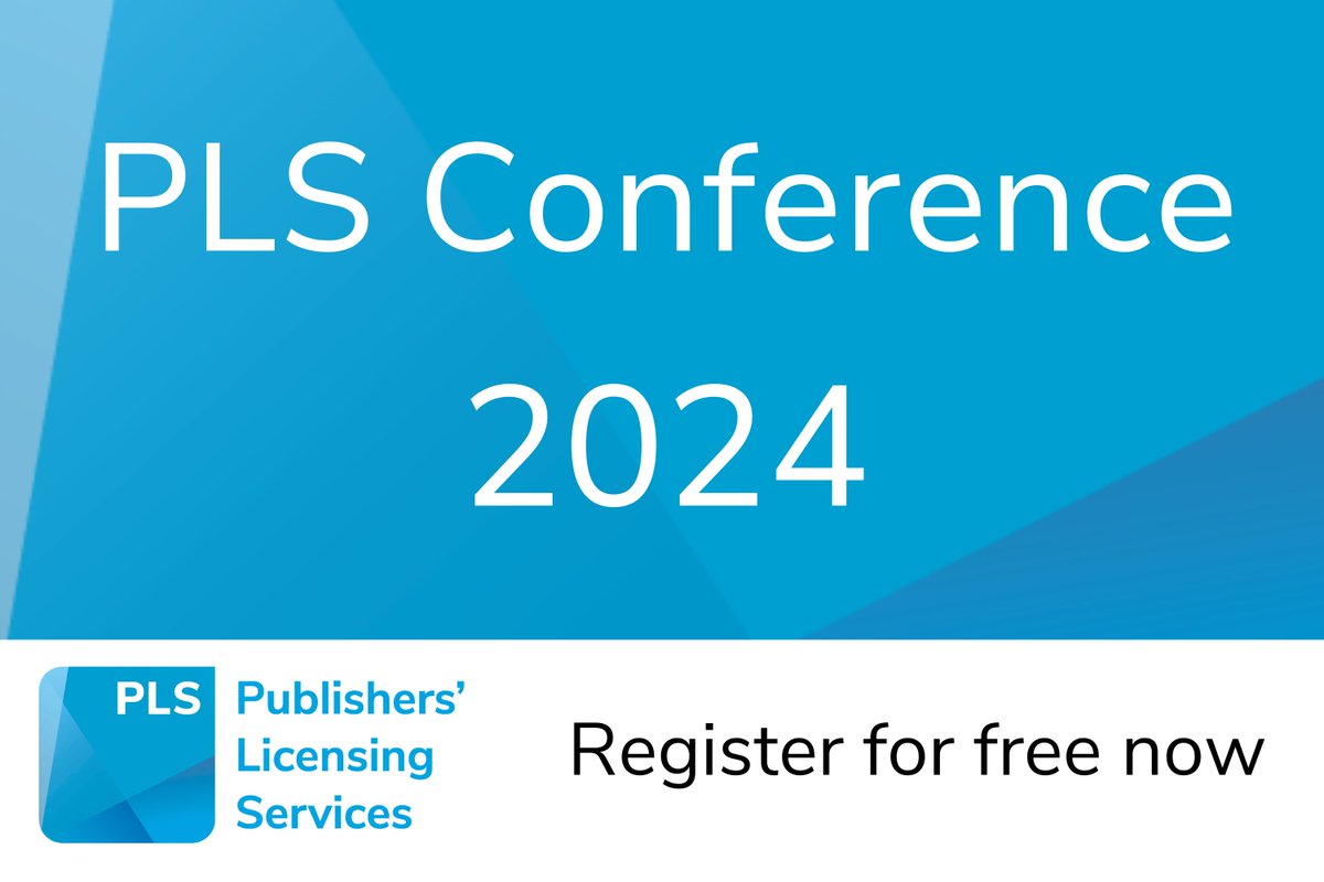 Register for free for the #PLSC24, 4/7/24. The morning will kick off with a series of workshops; the perfect opportunity to find out what collective licensing can do for you, as well as receive updates from licensing agents @NLAmediaaccess & @CLA_UK eventbrite.co.uk/e/788134039127…