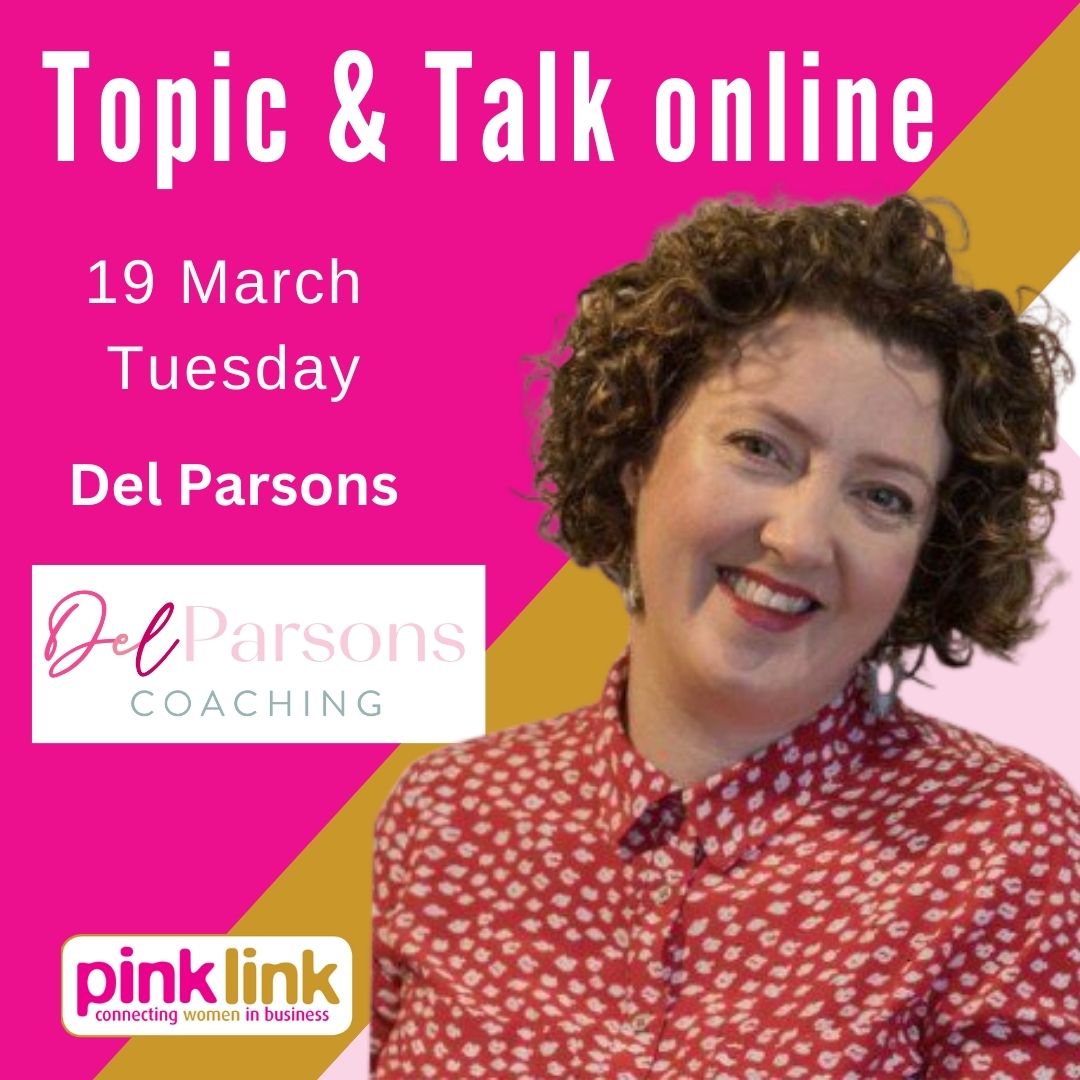 Pinklinkladies's tweet image. Join us for Topic &amp;amp; Talk #womeninbusiness #onlinenetworking tomorrow morning 

Tues 19 Mar 9.30am

Make LinkedIn a Goldmine of Untapped Potential for You and Your Business with Del Parsons Coaching

Book your place now - Visitors welcome. free first visit

pinklinkladies.co.uk/topic-and-talk