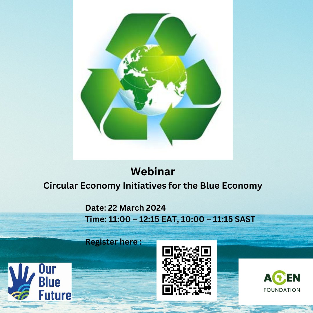 PBarczak's tweet photo. Join us for the 'Circular Economy Webinar' in the Blue Economy of the Western Indian Ocean region. 🌊 

Register to join Zoom Meeting

https://t.co/q2auxyZEpX

#CircularEconomy #BlueEconomy #WIOregion #SustainableBusiness #Collaboration #Webinar #BusinessInnovation 🌍📈 https://t.co/gHRlifpSkA