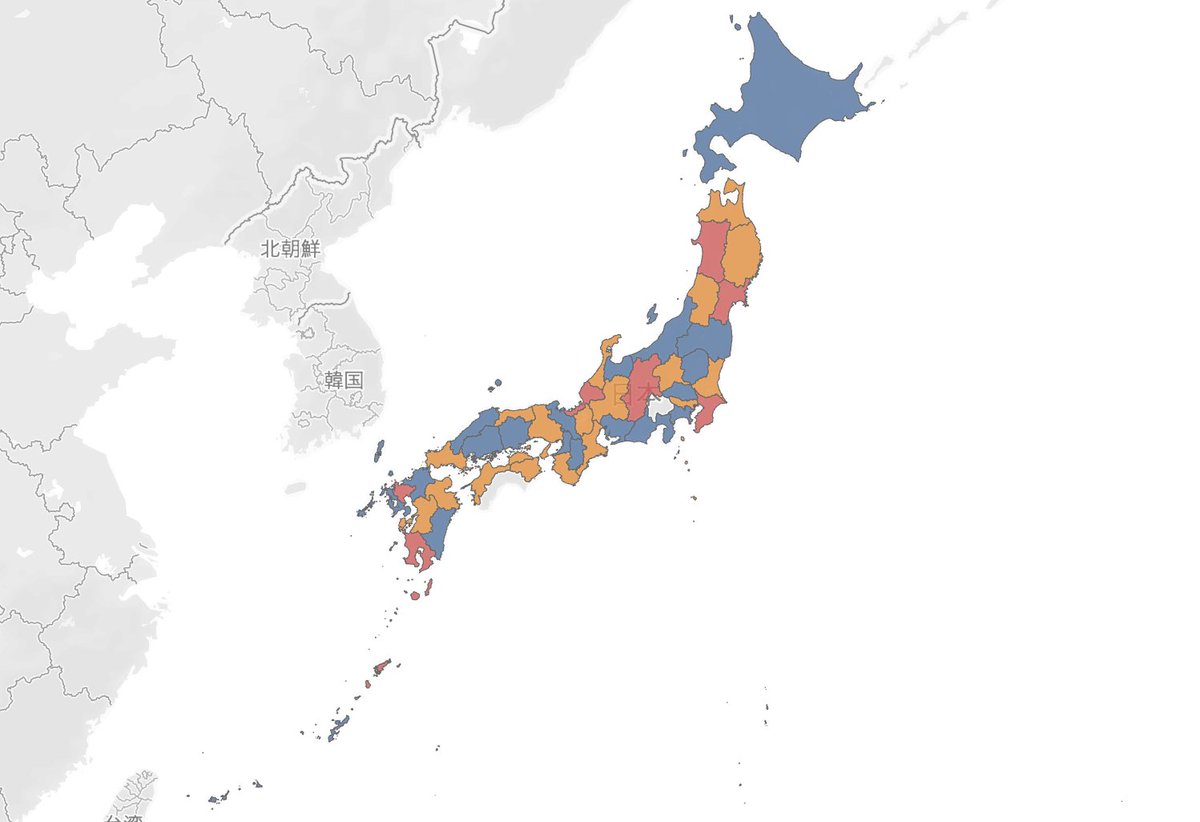 toshityu's tweet image. レジェンドVizつくりまShow 復習   
minTipsの5問目は、県の中で最も売上が大きいカテゴリを色で表示する問題。色々解き方があると思いますが、表計算を使って解きました。
#1日1Tableau #vits