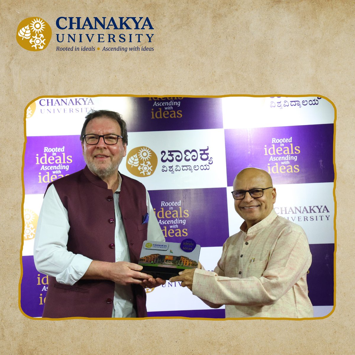 ChanakyaUni's tweet photo. A big thank you to Prof. Jean Louis Arcand for sharing the exciting academic calendar for the Chanakya Fellowship in Social Sciences Batch-2 at our 'Distinguished Lecture Series' event!
#ChanakyaUniversity #ChanakyaFellowship #SocialSciences #DistinguishedLectureSeries https://t.co/UEe9MSxFDB