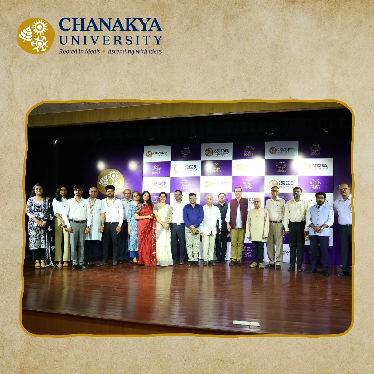 ChanakyaUni's tweet photo. A big thank you to Prof. Jean Louis Arcand for sharing the exciting academic calendar for the Chanakya Fellowship in Social Sciences Batch-2 at our 'Distinguished Lecture Series' event!
#ChanakyaUniversity #ChanakyaFellowship #SocialSciences #DistinguishedLectureSeries https://t.co/UEe9MSxFDB