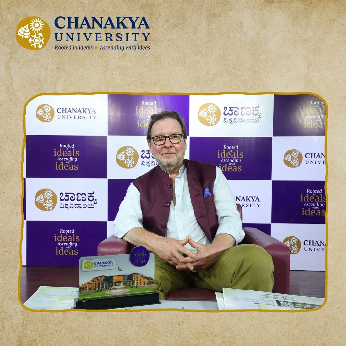ChanakyaUni's tweet photo. A big thank you to Prof. Jean Louis Arcand for sharing the exciting academic calendar for the Chanakya Fellowship in Social Sciences Batch-2 at our 'Distinguished Lecture Series' event!
#ChanakyaUniversity #ChanakyaFellowship #SocialSciences #DistinguishedLectureSeries https://t.co/UEe9MSxFDB