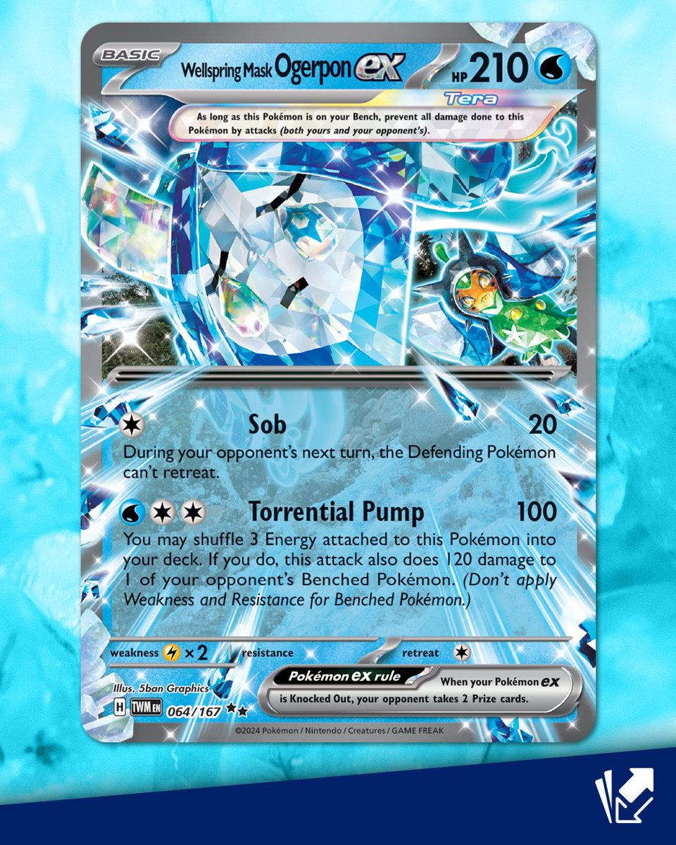 CardmarketPkmn's tweet photo. The regular 🍃Teal Mask is by far the coolest, but the others will also be included in Twilight Masquerade! #PKMSpoiler https://t.co/UJNK8fIbkW