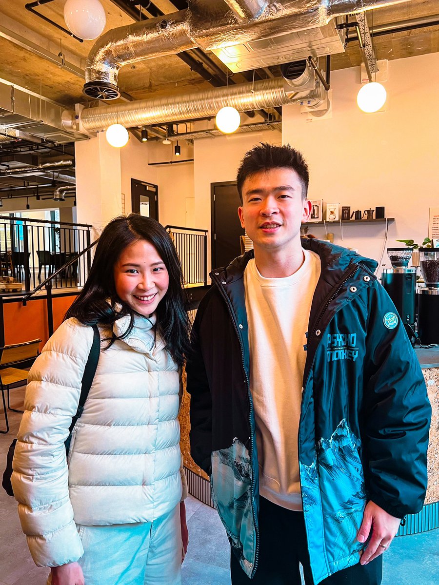 Not everyday you got to have coffee with @Zheng970226 sitting not so far from you. Congrats for the #yonexallengland title with Huang Yaqiong 🏅