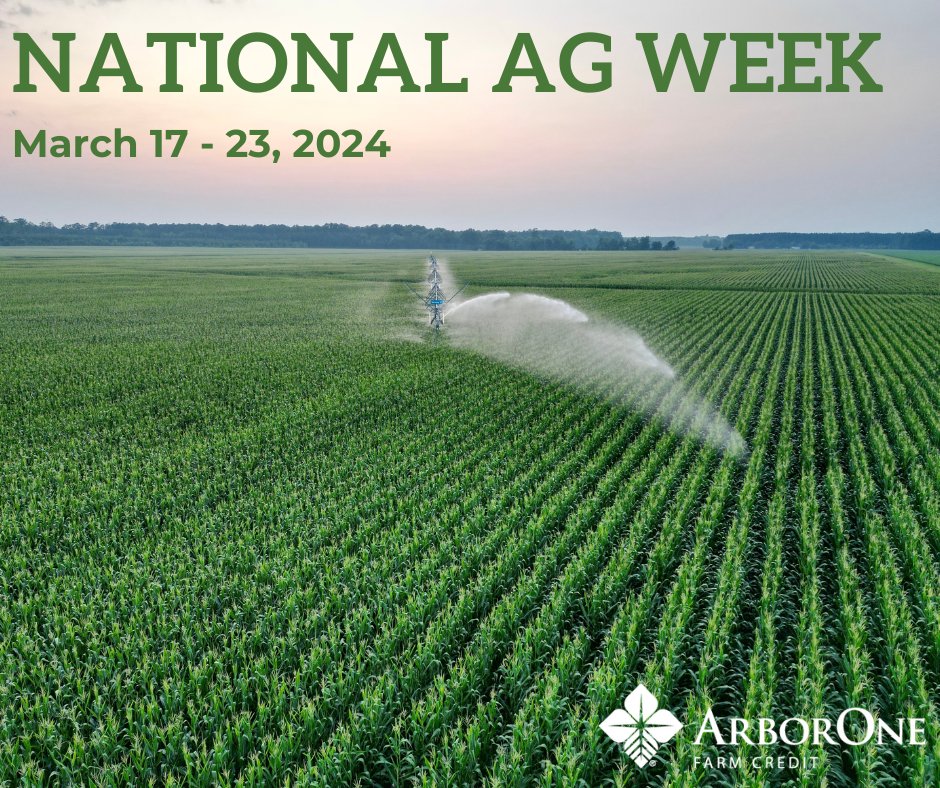 It's #NationalAgWeek! We celebrate and honor America’s farmers, ranchers, foresters and all agricultural producers who work tirelessly to feed and fuel the world. #ThankAFarmer 
📷"Rain makes corn" by Ethan Holland from Bishopville, SC