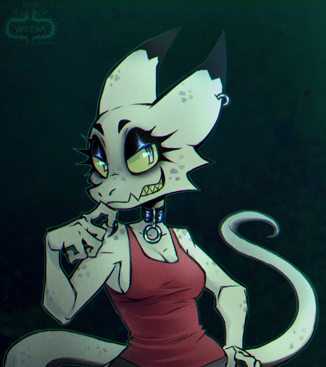 _VAMPIRIAM's tweet photo. Half body comm for @pierogi_pie !! https://t.co/HZOwMKToys