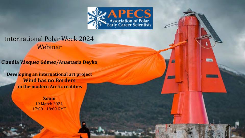 Join our #PolarWeek webinar 'Developing an international art project in the modern Arctic realities' 📅 19 March 2024, 17:00 - 18:00 GMT ✍️Registration: us02web.zoom.us/webinar/regist… #PolarWeek2024Mar #Arctic #Antarctica #Polarart 🎨 Claudia Vasquez