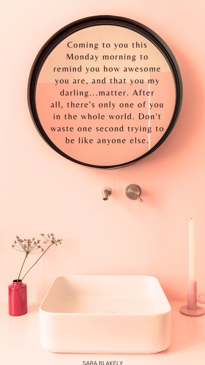 DanicaDreamer's tweet photo. Happy Monday! #mondaymindset #dontbeanyoneelsebutyou #youareunique #youareamazing #believeinyourself #positivemindpositivelife #youdeservethis #danicadreamer https://t.co/Juenlguhyn