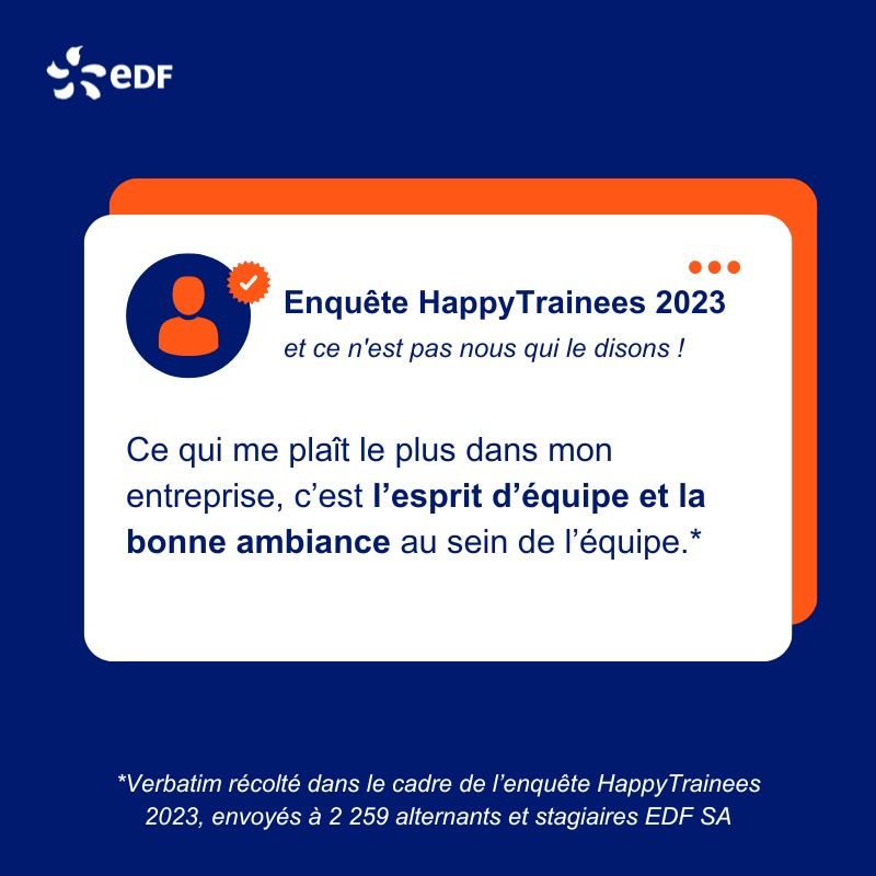 edfrecrute's tweet photo. Transformez ce lundi banal en journée lumineuse chez EDF✨ 
Découvrez des expériences valorisantes avec nos offres d’alternance ! Et, ce n'est pas nous qui le disons🤫
Toutes nos offres ➡️https://t.co/QcgRye9Wfd 
#Alternance2024 #HappyTrainees