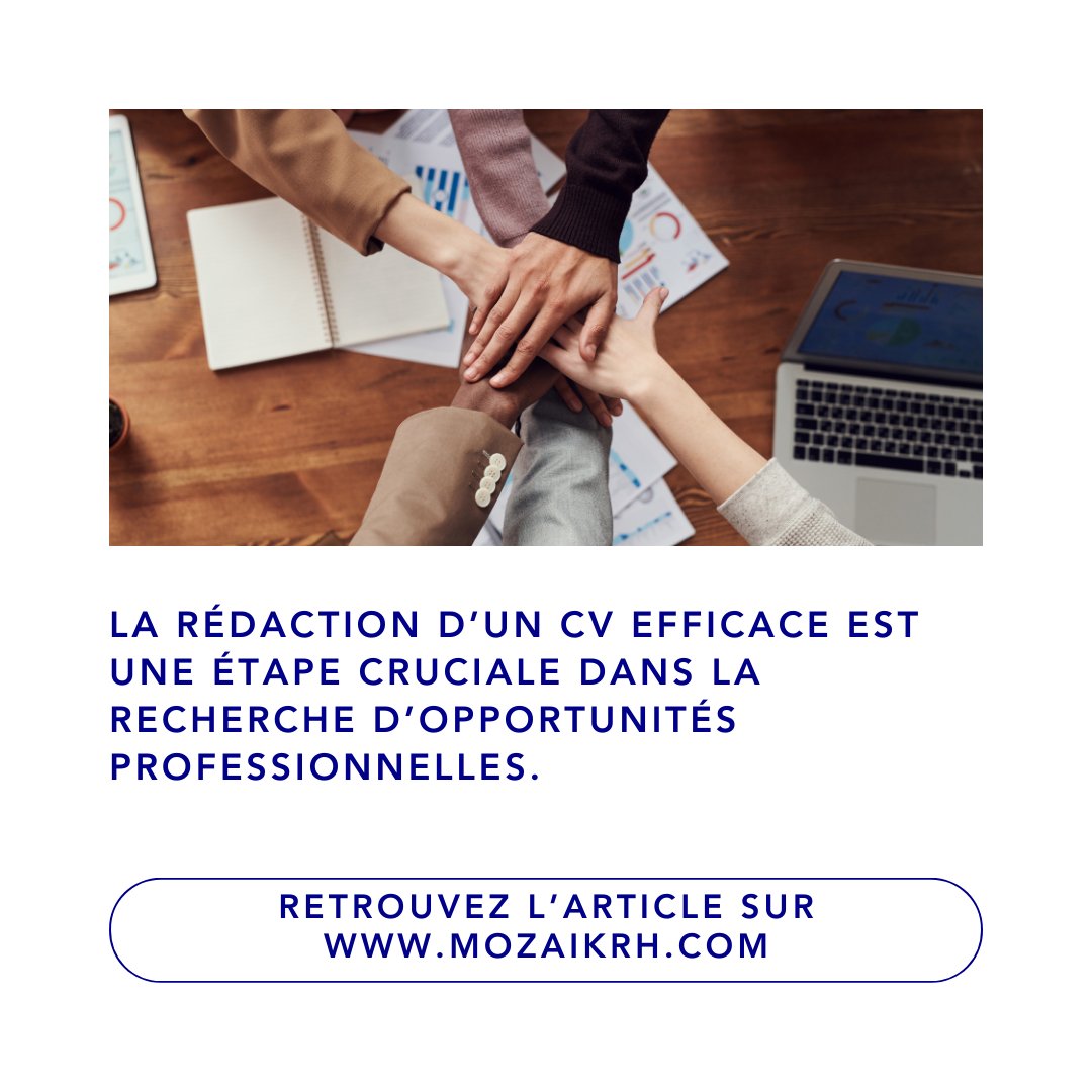 [🚀ARTICLE]
📣 12 conseils pour la réalisation de votre cv !
📢 Un article à ne pas rater ! mozaikrh.com/quel-que-soit-…
🔥 Et vous, qu'en pensez-vous ?

#inclusion #diversité #discrimination #mozaikrh #emploi #embauche #article #recrutement #avis