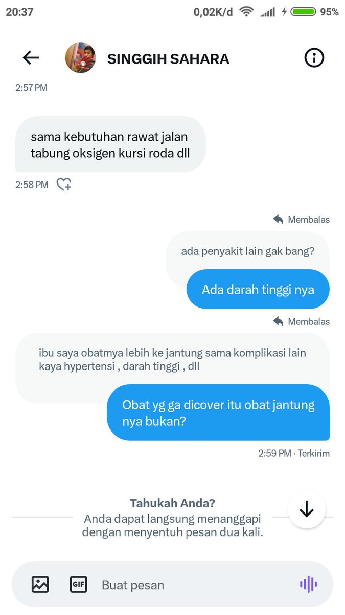 kimpulkebo's tweet photo. @bangwilddss Gue dm krn nyokap gue cuci darah juga. Selama ini sih gue perawatan RS full cover bpjs. Kebutuhan rawat jalan paling cuma kursi roda. Cari aje yg bekas murah. Kalo buat kebutuhan sehari2 kek urusan dapur/bayar kontrakan ya lu harus lebih kerja keras lagi lah bgst! https://t.co/paM4FOFSNc