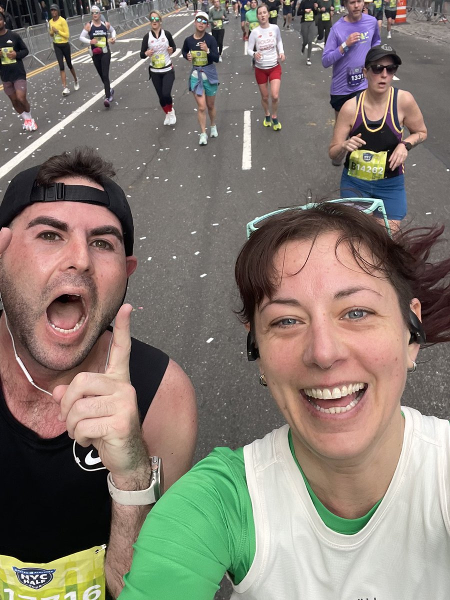 That feeling mid race when you run right into your teammates running identical pace. So proud of this team for raising over $17,000 for cancer research in just a few short weeks. <a href="/Haymakers4Hope/">Haymakers for Hope</a>
