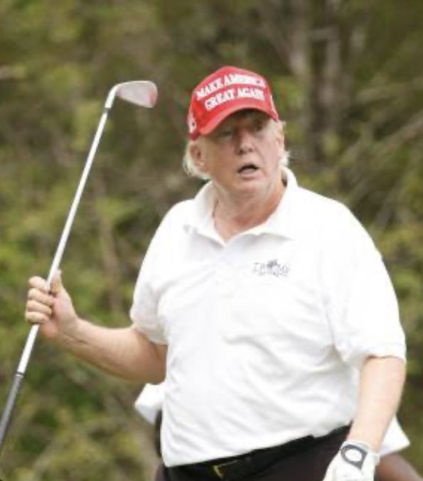 Pssst. Trump sucks at golf. That’s why he cheats. Don’t RT this or he’ll get very upset.