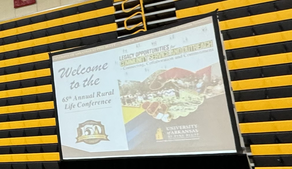 Scenes from the 65th Rural Life Conference held last Friday at @UAPB_SAFHS. Among the speakers were @AginArk @uarkaeab's Ryan Loy and Hunter Biram. Thanks to Ryan Loy for the images.