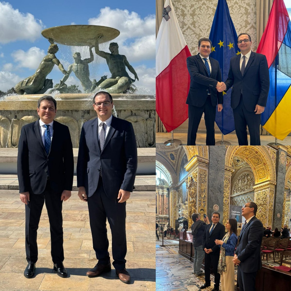 Welcomed Deputy Minister at @MFAofArmenia @ParuyrPh for the first session of political consultations between Malta & Armenia 🇲🇹🇦🇲 We focused on strengthening commercial ties & the situation in South Caucasus, in view of MT's role as Chair-in-Office at the @OSCE @MFETMalta
