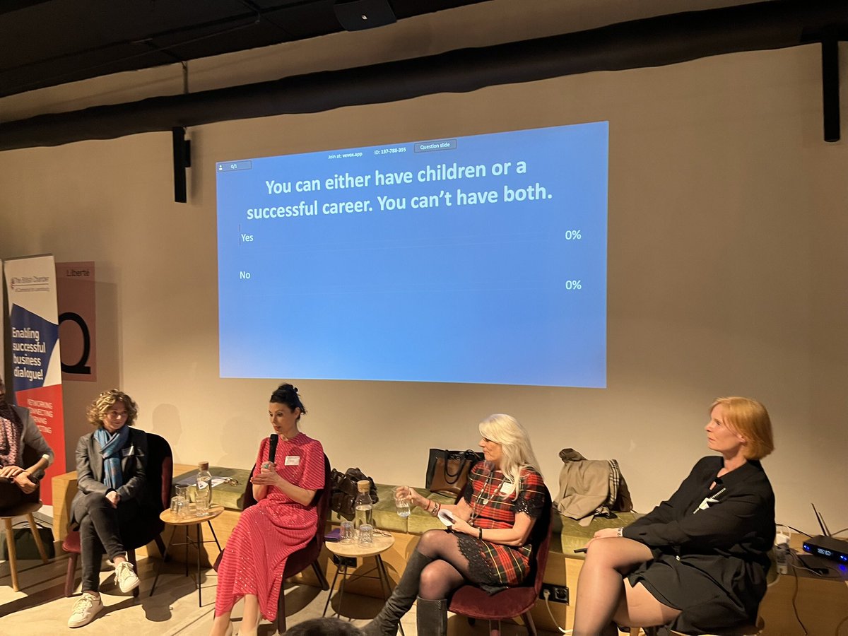 Loved attending an #IWD event <a href="/BritChamberLux/">British Chamber Lux</a> with <a href="/labtissam/">Ibtissam (she/her)</a> 
Great speakers <a href="/PatriziaLuc/">Patrizia Luchetta</a> <a href="/lisa_toni_burke/">🎙️ Lisa Burke 🌍</a> @esthercelosse, thought provoking conversation. A Friday night well spent.#WomenEd #WomenEmpowerment