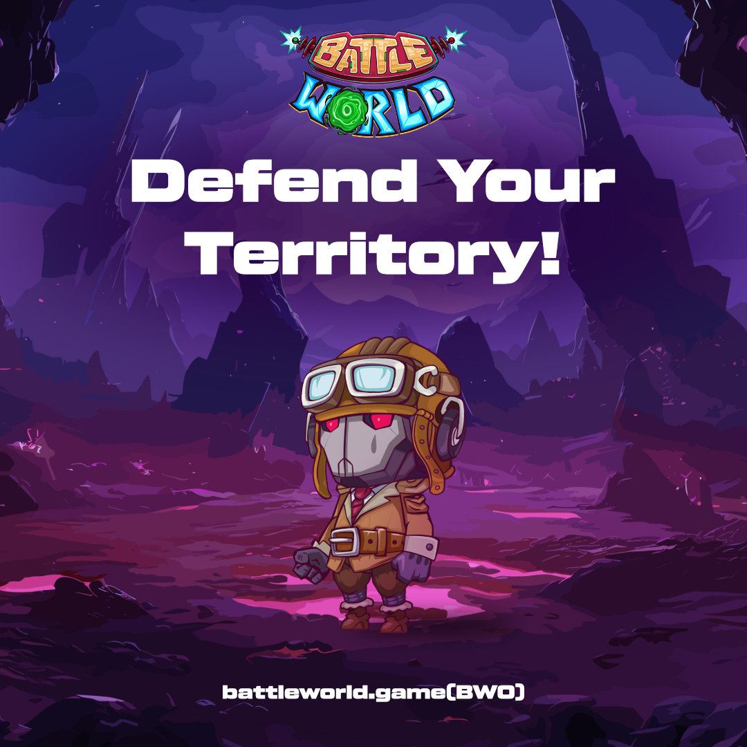 🛡️ Defend Your Territory! 🛡️ Protect your chosen zone and fend off challengers as you strive to be the last one standing. It's a battle of wits and courage! Buy $BWO tokens to enhance your gaming journey: htx.com/en-us/trade/bw… #battleworld #DefendYourTerritory #LastOne