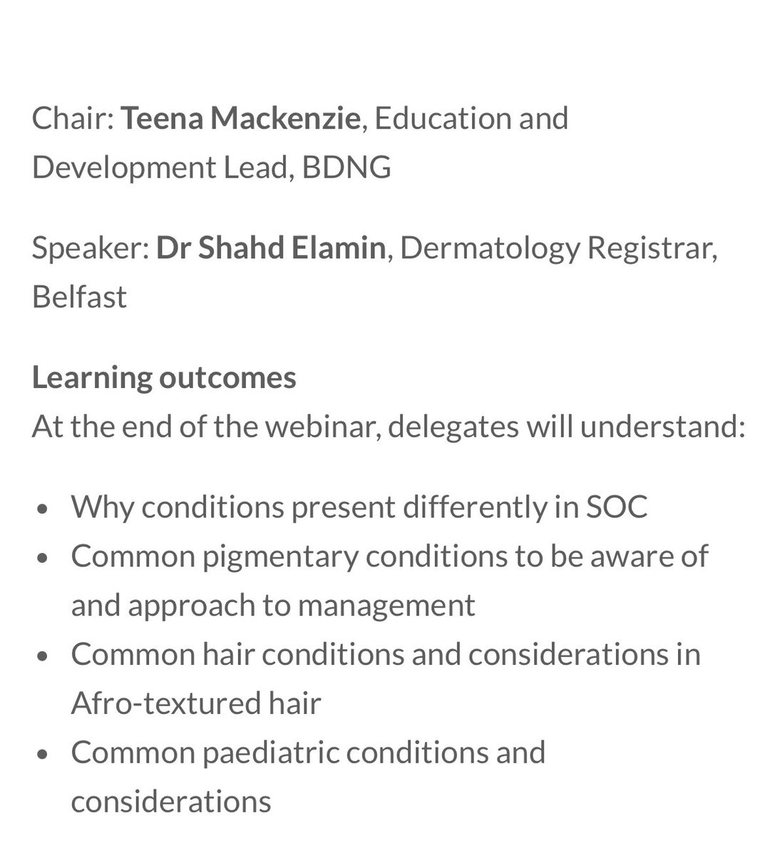 British Dermatological Nursing Group tweet media