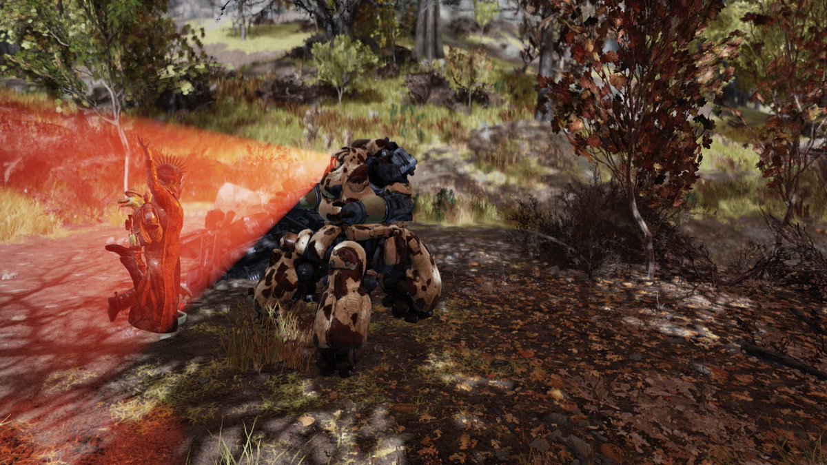 Kuhsel_Games's tweet photo. Stevie got the beat 😎 and Bessie got me 🫨! 

(But what was Bessie actually looking for in the middle of the woods? 🧐🤷🏻‍♀️) 

#Fallout #Fallout76 #Fallout76Community #Bethesda
@fallout_de @Fallout #Wasteland #Appalachia #gaming #xbox https://t.co/KYiKXhImHa