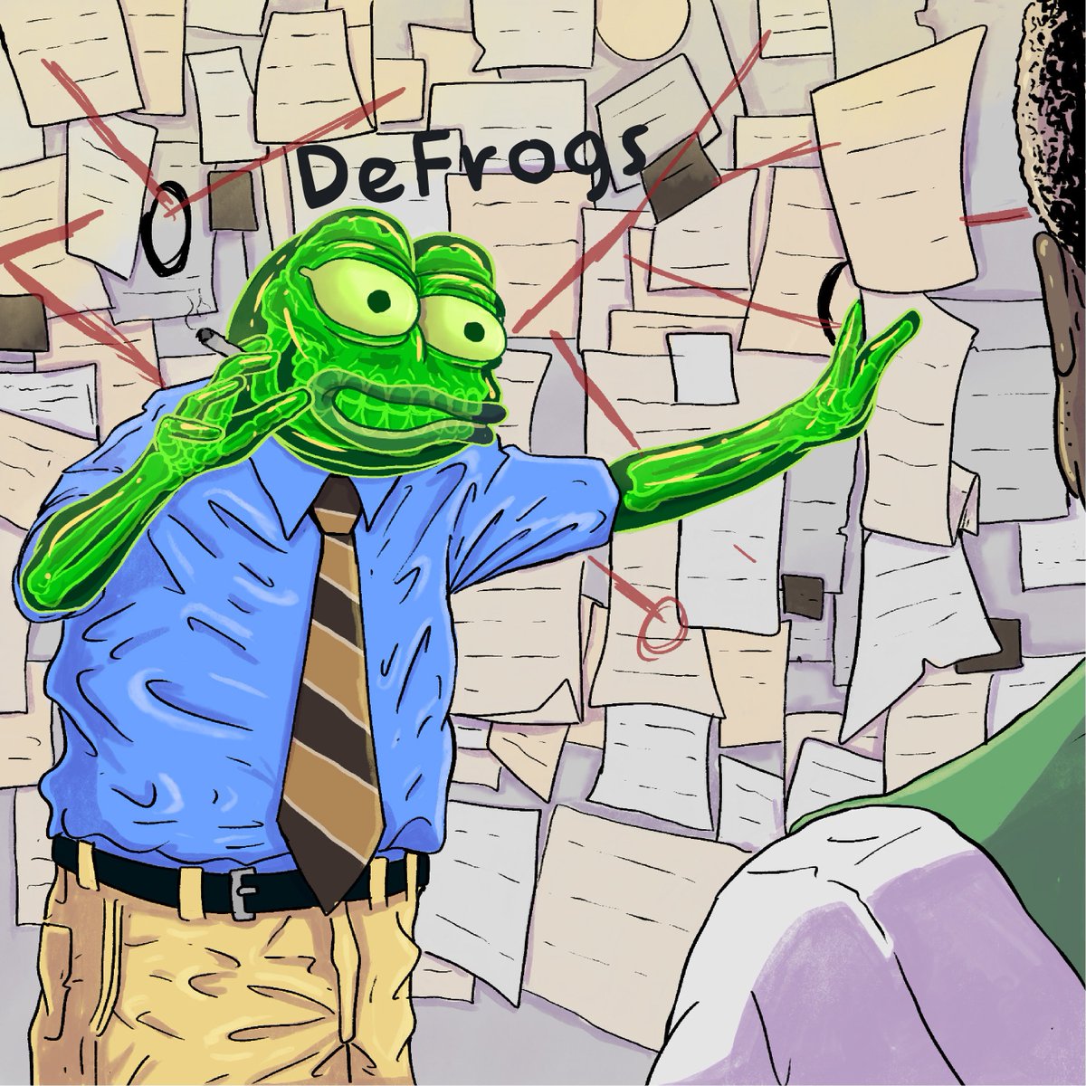 DeFrogsToken's tweet photo. 🐸🚬So Basically It's a Meme Token (ERC-20) And a NFT (ERC-721) At The Same Time! 

#DeFrogs #ERC404 #ERC7651 https://t.co/h2QjL1Z80j