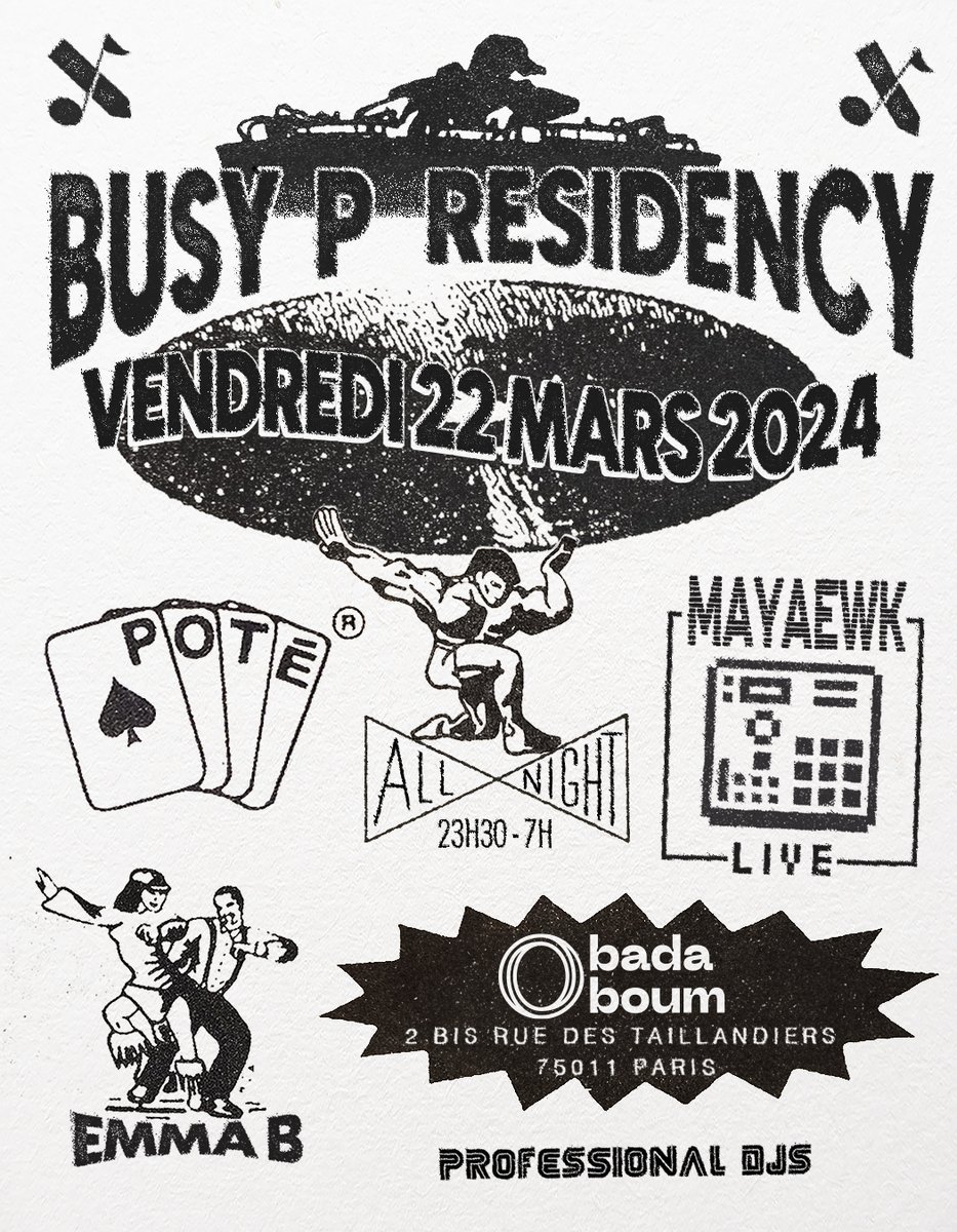 next stop : VENDREDI 22 MARS @ BADABOUM PARIS 🇫🇷 tickets fr.ra.co/events/1868828