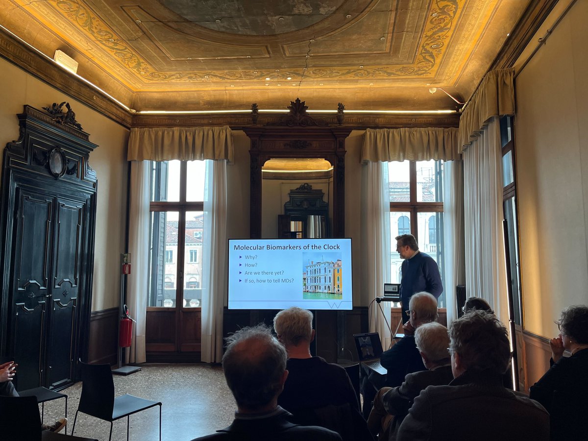 NaefLab's tweet image. 🕰️ The 'Towards clinically actionable molecular biomarkers of the circadian clock' symposium in Venice has just kicked off. Looking forward to insightful discussions ahead! #CircadianResearch #WarwickInVenice