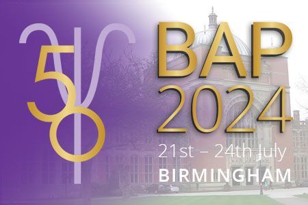 Celebrate with us in Birmingham at #BAP2024 for our 50th Anniversary Summer Meeting, 21st - 24th July. Register and submit your abstract at bap.org.uk/BAP2024