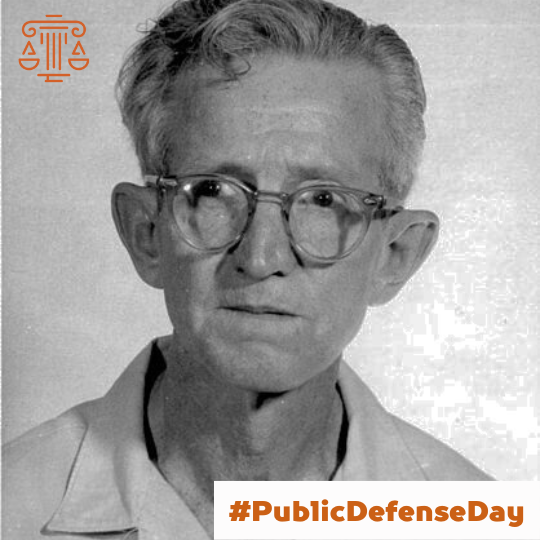 Every #PublicDefenseDay, we recognize the tremendous work, dedication, and talent of public defenders across the nation. 

Their work is vital to due process and we will continue to support public defenders by fighting for sufficient indigent defense funding everywhere. ⚖️✊