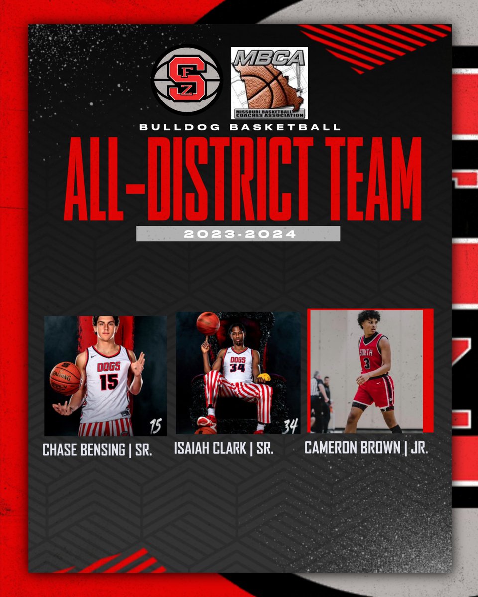 Congratulations to  the <a href="/BensingChase/">Chase Bensing</a> <a href="/Isaiahbball2024/">Isaiah Clark</a> @killercam0714 for being named to the <a href="/MbcaCoaches/">MBCA</a> Class 5 District 3 Team