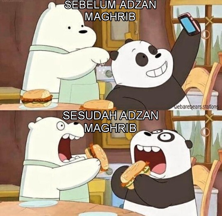 ketika bukber.