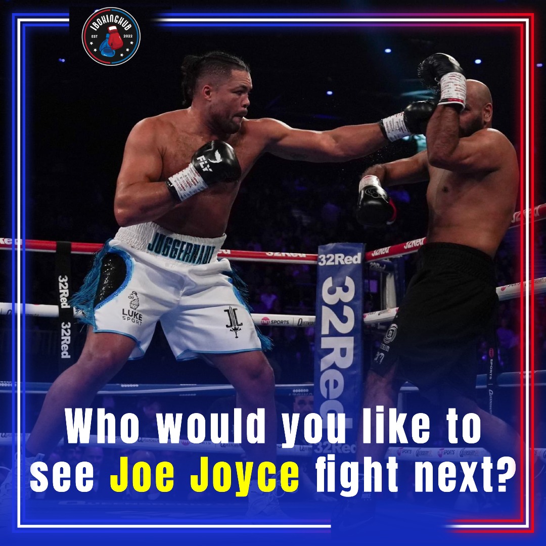 'The Juggernaut' bounced back with a massive KO of Kash Ali! 🥊

Who's next for Joe Joyce? 🤔

🥊 Martin Bakole
🥊 Joseph Parker 2
🥊 Dillian Whyte
🥊 Jared Anderson
❓ Other

Can he return to challenging in the bigger fights soon? Let us know your pick! 👇

#Boxing #BoxingNews