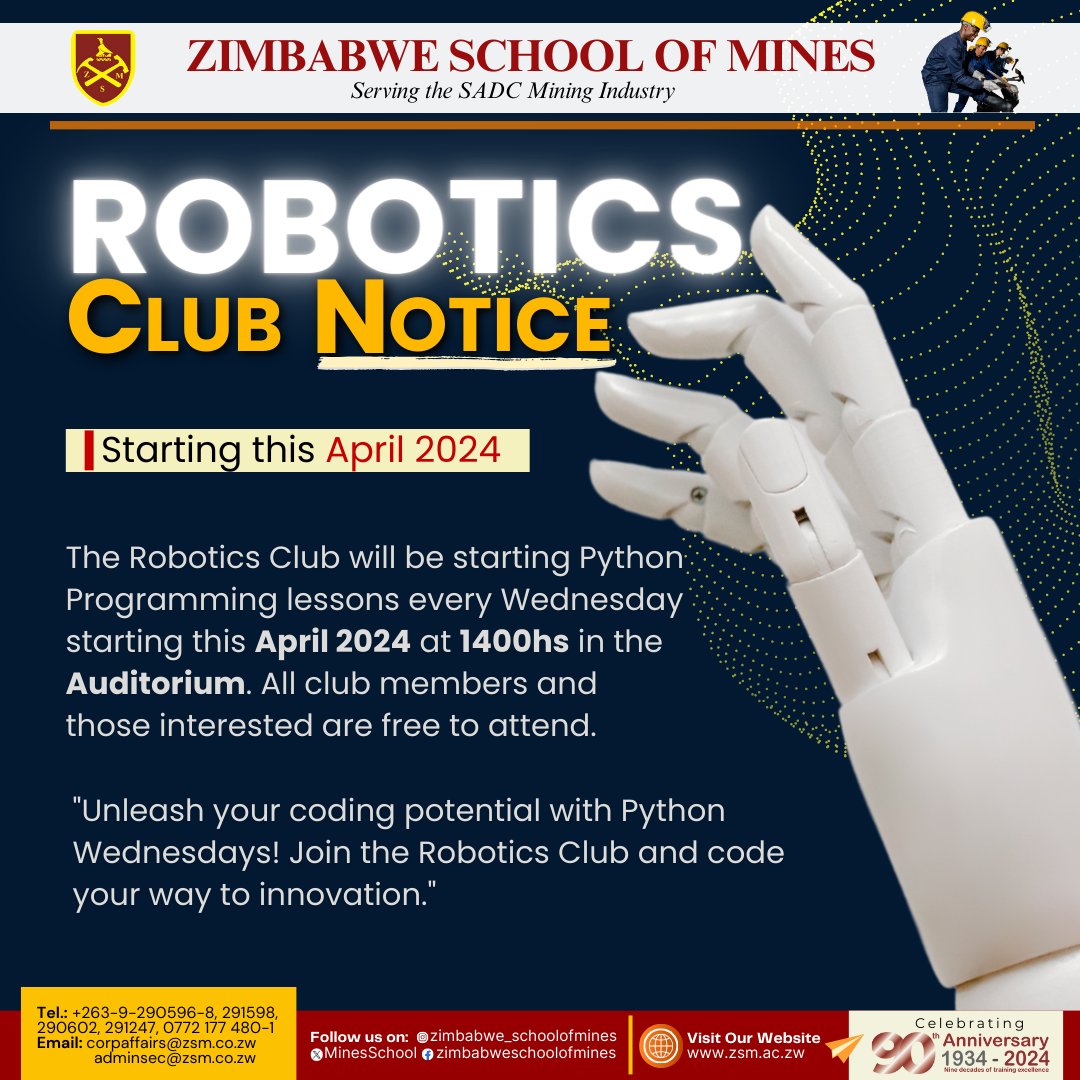 ZIMBABWE SCHOOL OF MINES (@minesschool) on Twitter photo 