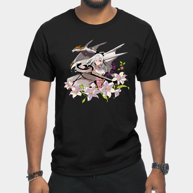 #giftideas #AYearForArt #BuyIntoArt #tshirts #apparel #homedecor #bags #mugs #tech #stickers #wallart Design Lady and Dragon #Drakengard3 #videogames #fanart #PCMdesigner #teepublic teepublic.com/t-shirt/979478…