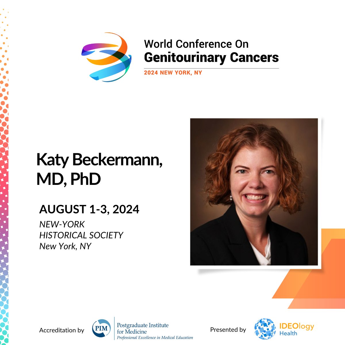 Exciting update! Thrilled to announce that Dr. @katy_beckermann will be joining the faculty for #WorldGU24! Stay tuned for more announcements and mark your calendars: hubs.la/Q02pN0bM0 #WorldGU24 #urology #CME #kidneycancer